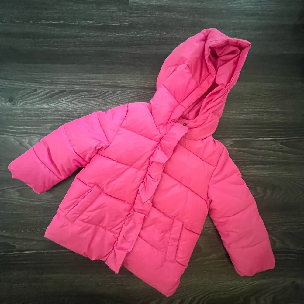 BabyGap Hot Pink Down Alternative Jacket